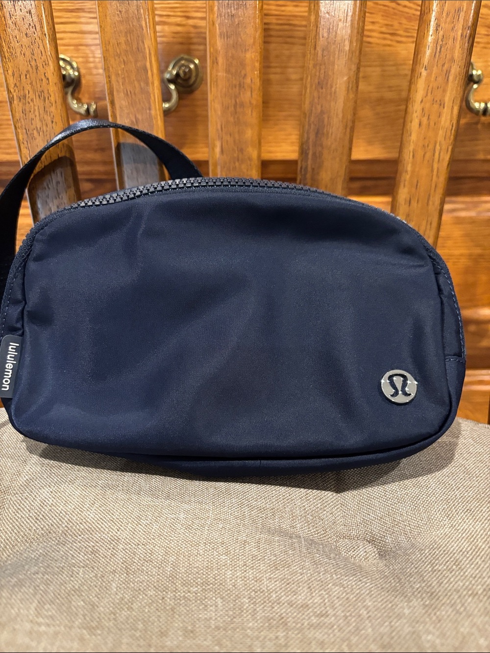 lululemon Navy Crossbody Pouch with Carry Loop